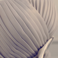 Gray Tiered Tulle Knee Length Prom Party Dress - Thumbnail 2