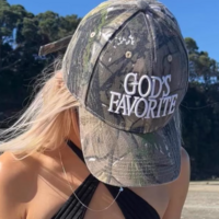 Free Shipping-GOD'S FAVORITE CAMO HAT - Thumbnail 1