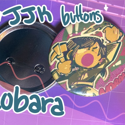 Jjk kugisaki buttons