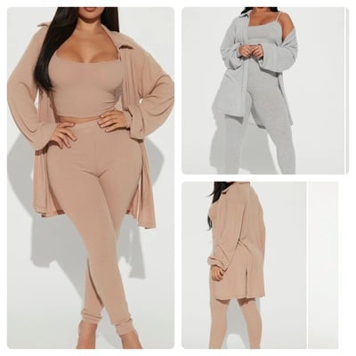 3pc lounge set-td - Thumbnail 1