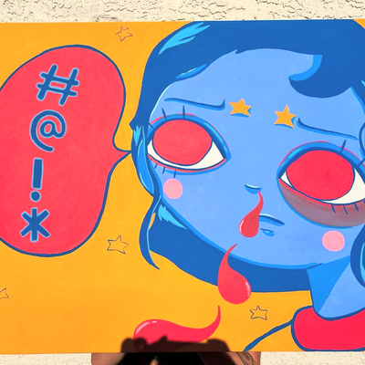 # @ ! * original painting