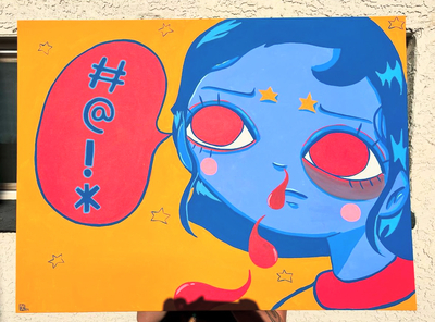 # @ ! * original painting