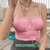 PINK SLING SUMMER VEST - Thumbnail 1