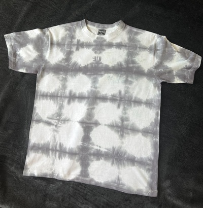 BOX Pattern Tee Shirt- TieDye 