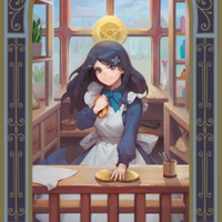 Mitsuha Yamano Art Print | Gold Metallic Saving 80000 Gold Coins for Retirement Painting | Isekai Tarot Collector Print  - Thumbnail 1