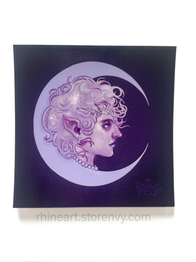 Moon Child Postcard (4.25"x4.25")