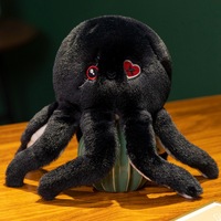 Gothic Octopus Plush Toy - Thumbnail 5