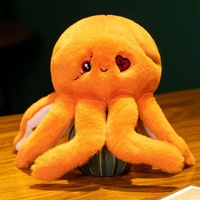 Gothic Octopus Plush Toy - Thumbnail 3