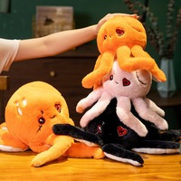 Gothic Octopus Plush Toy - Thumbnail 2