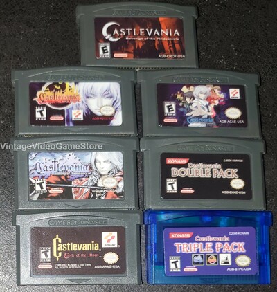Castlevania GBA Video Game Cartridge Nintendo Game Boy Advance