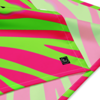 Neon Zebra BANDANA - Thumbnail 1