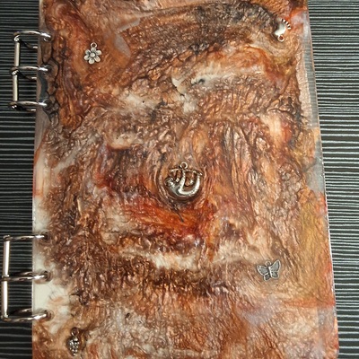 Large resin notebook