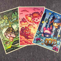 Kirby Mini Prints - Thumbnail 1