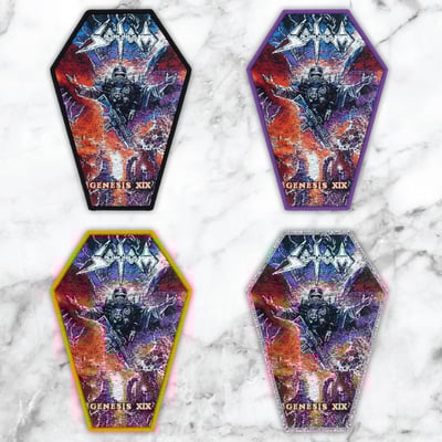 Sodom coffin woven patches