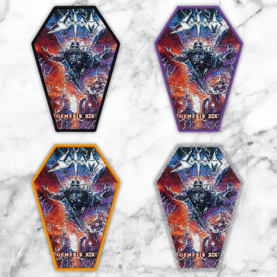 SODOM Coffin Woven Patches