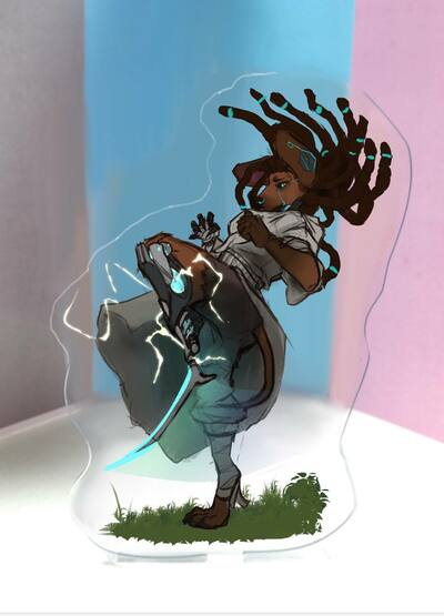 Meg - Standee or charm (Reddyrennard)