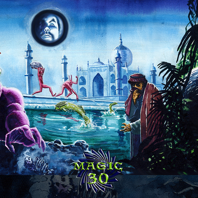 Stitched arabian jungle playmat