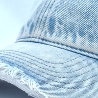 MID WASH DENIM CAP - Thumbnail 2