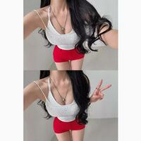 Rhinestone Glitter Camisole - Thumbnail 1