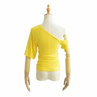 Off-shoulder short-sleeved T-shirt - Thumbnail 3