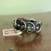 Studded 3/4” D-Rings wristband - Thumbnail 3