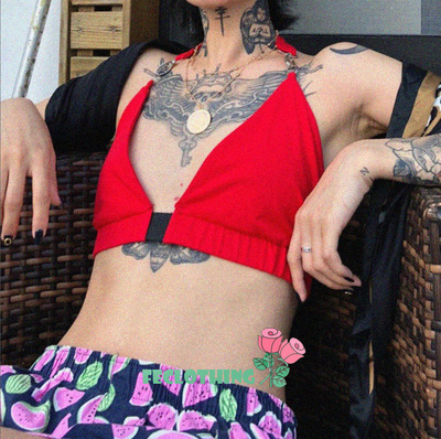 (NO REFUND AND EXCHANGE)Metal buttoned snap-on vest