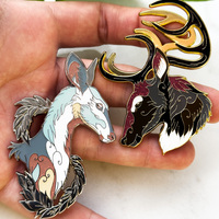 Duality Deer - Enamel Pin Set - Thumbnail 2