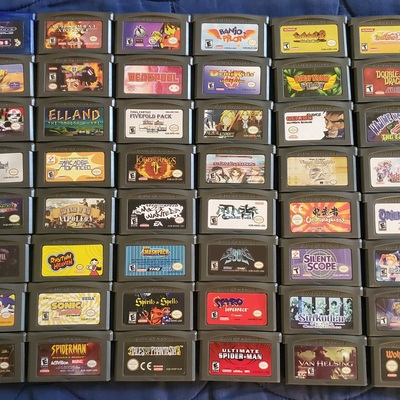 Gba video game cartridge collection nintendo gameboy advance rare and unique - Thumbnail 1