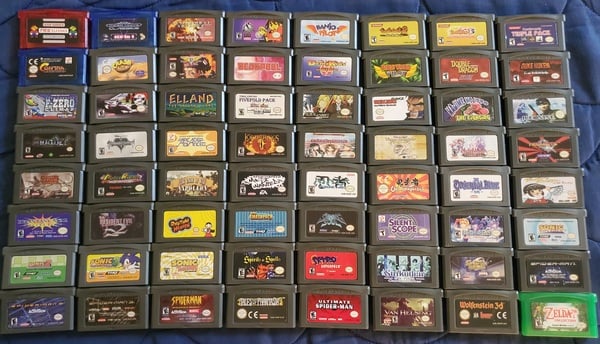 GBA Video Game Cartridge Collection Nintendo Gameboy Advance Rare and Unique