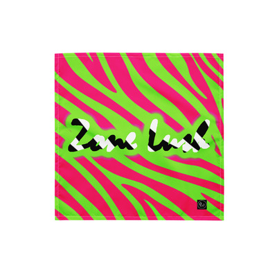 Neon zebra bandana