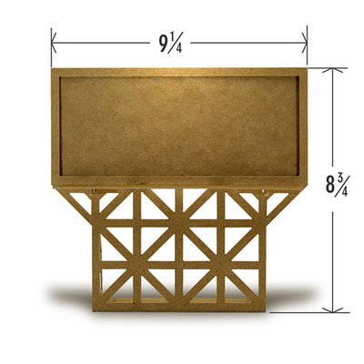 Boundless brooklyn 8.75” diy billboard model kit 