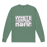 WHITE POWER Garment-dyed heavyweight long-sleeve shirt - Thumbnail 6