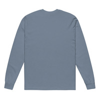 WHITE PEOPLE Garment-dyed heavyweight long-sleeve shirt - Thumbnail 5