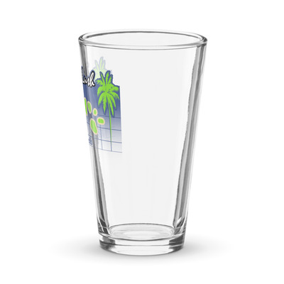 Paradise pint glass