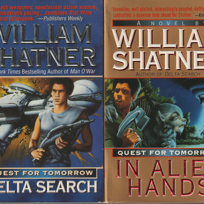 Harper science fiction quest for tomorrow set by william shatner delta search in alien hands