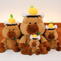 Bathing Capybara Plush Toy - Thumbnail 3
