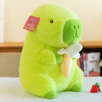 Green Banana Capybara Plush Toy - Thumbnail 3