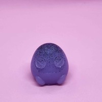 Behbes firm squishy (purple/black glitter) - Thumbnail 1