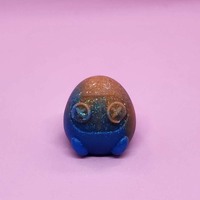 Behbes firm squishy (purple/black glitter) - Thumbnail 3