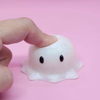 Blubby's firm squishy (half orange/blue) - Thumbnail 2