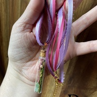 ⚗️Botanical, Bone, and Crystal Potion Bottle Neclaces⚗️ A-F - Thumbnail 3