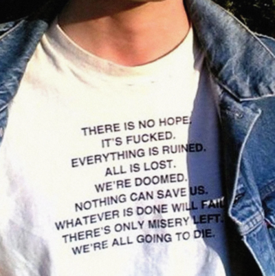 Free Shipping-"THERE IS NO HOPE" TEE