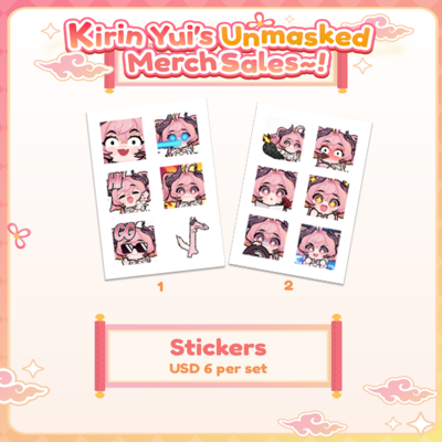 Kirin Yui Stickers