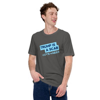 Vote Harris, trump is a scab t-shirt Unisex - Thumbnail 40