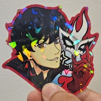 Persona Protag Stickers (3 in) - Thumbnail 3