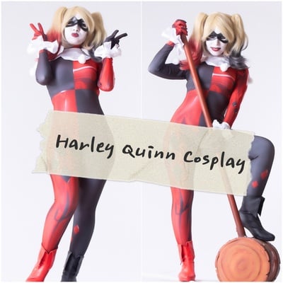 Harley quinn cosplay digital content sell