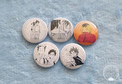 Haikyuu Mini Buttons