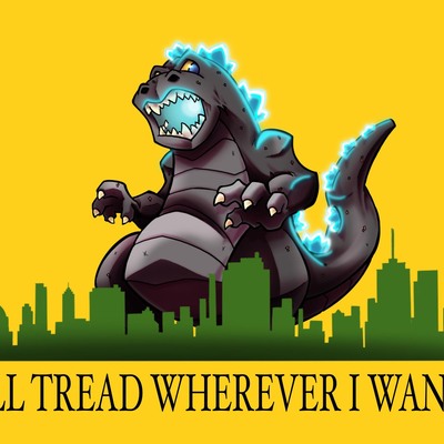 I'll tread whereever i want print 
