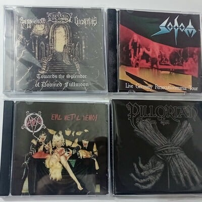 Supplicium 3 way, sodom, slayer and pillorian cds - Thumbnail 3