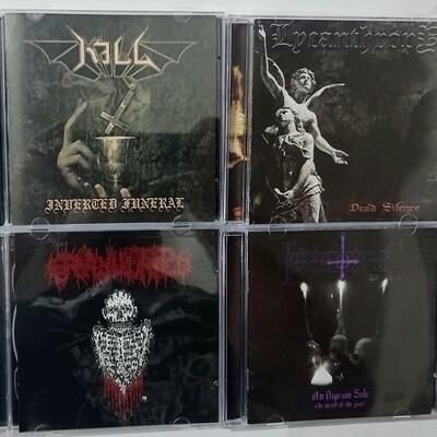 Kill, lycanthropy, granulated and infinitum obscure cds - Thumbnail 2